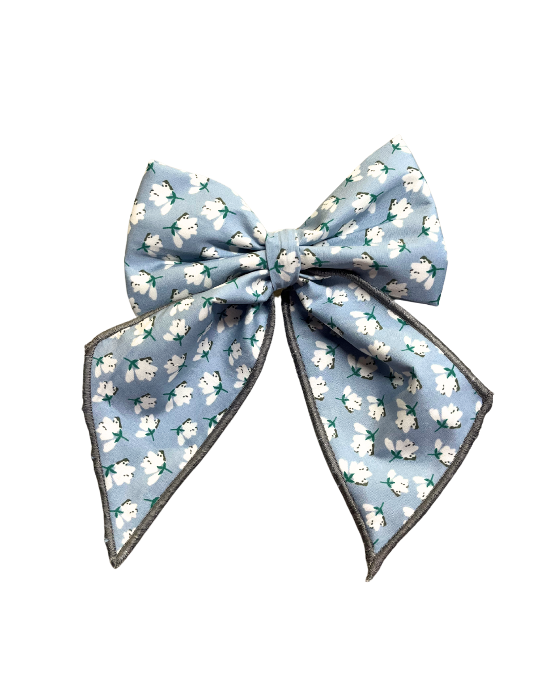 Cotton Sky Sailor Bow