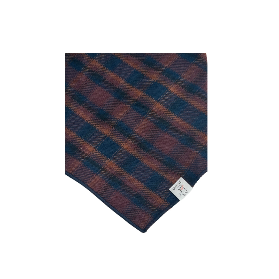 Mulled Wine Woven Flannel Bandana
