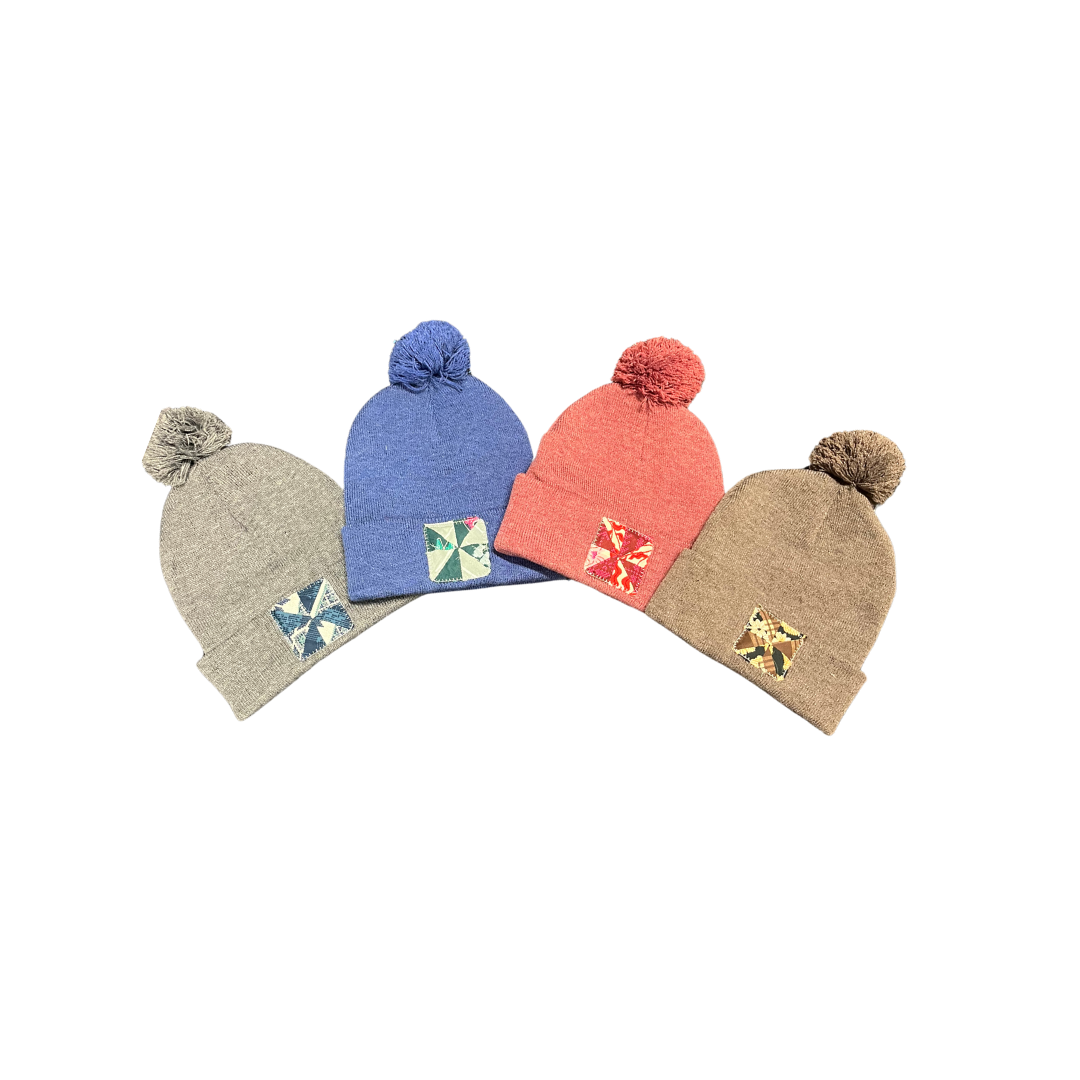 Quilt Block Beanies