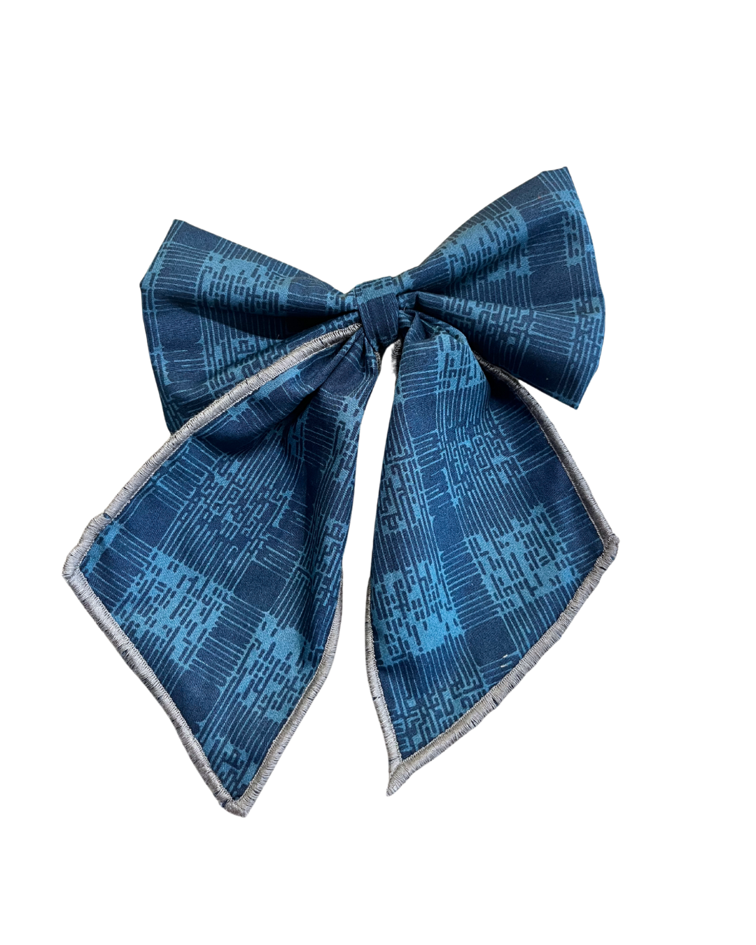 Quin Plaid Sailor Bow