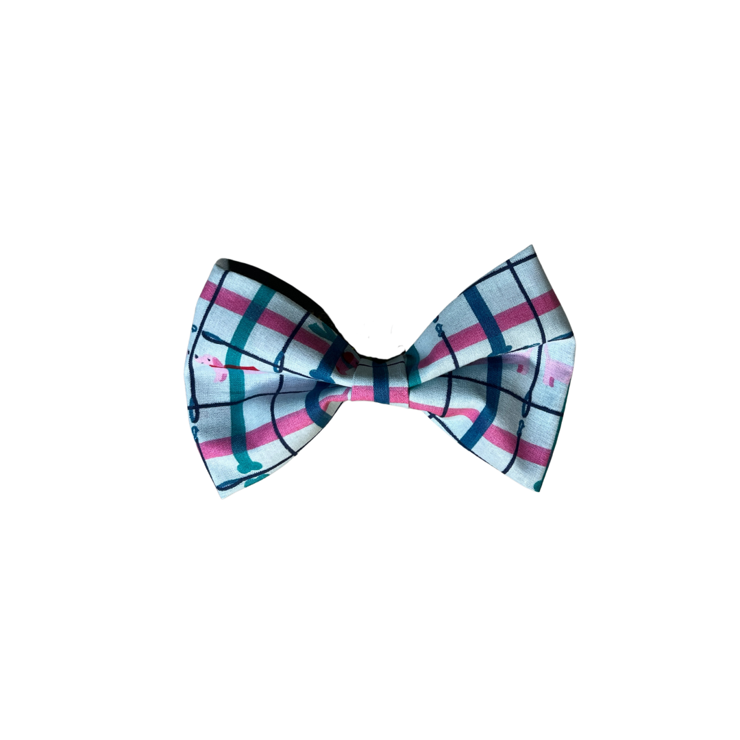 Dachsund through the Snow Bow Tie