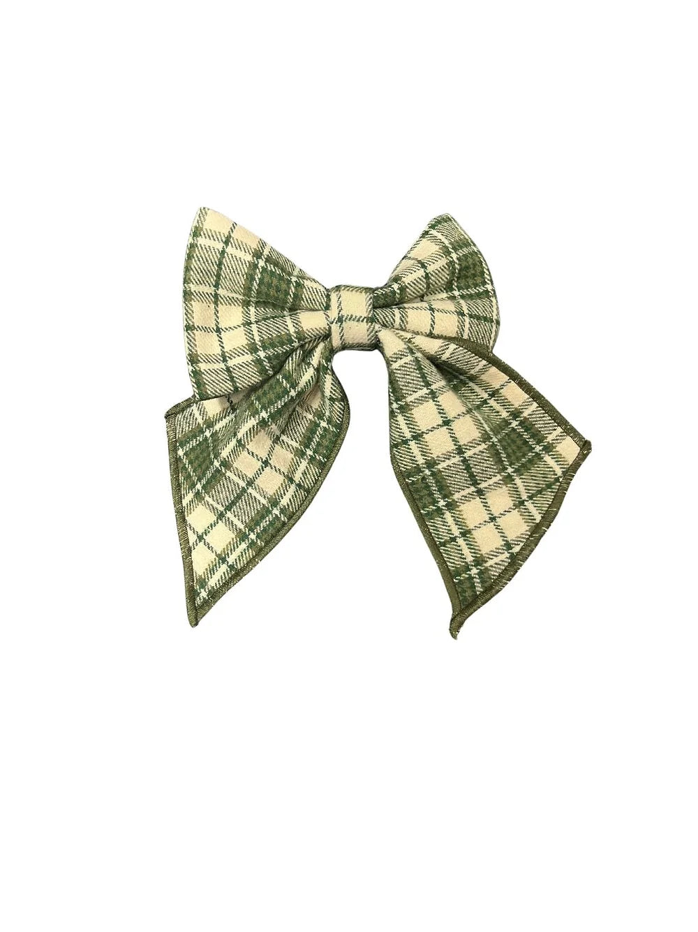 Cornell Ave Plaid Sailor Bow