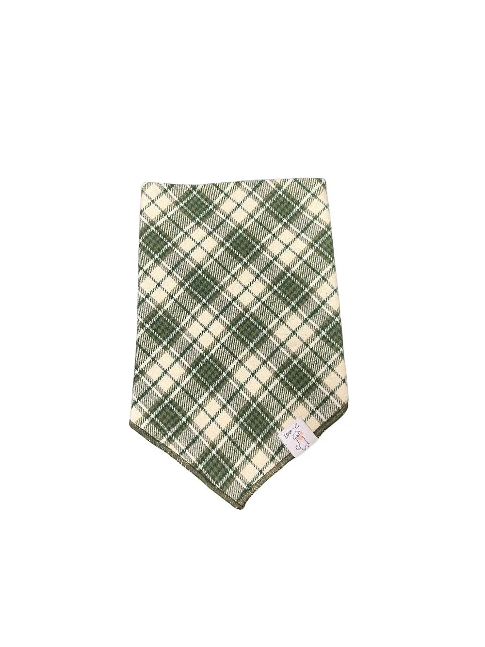 Cornell Ave Plaid Bandana