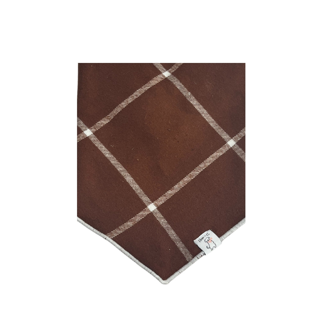 Chestnut Flannel Bandana