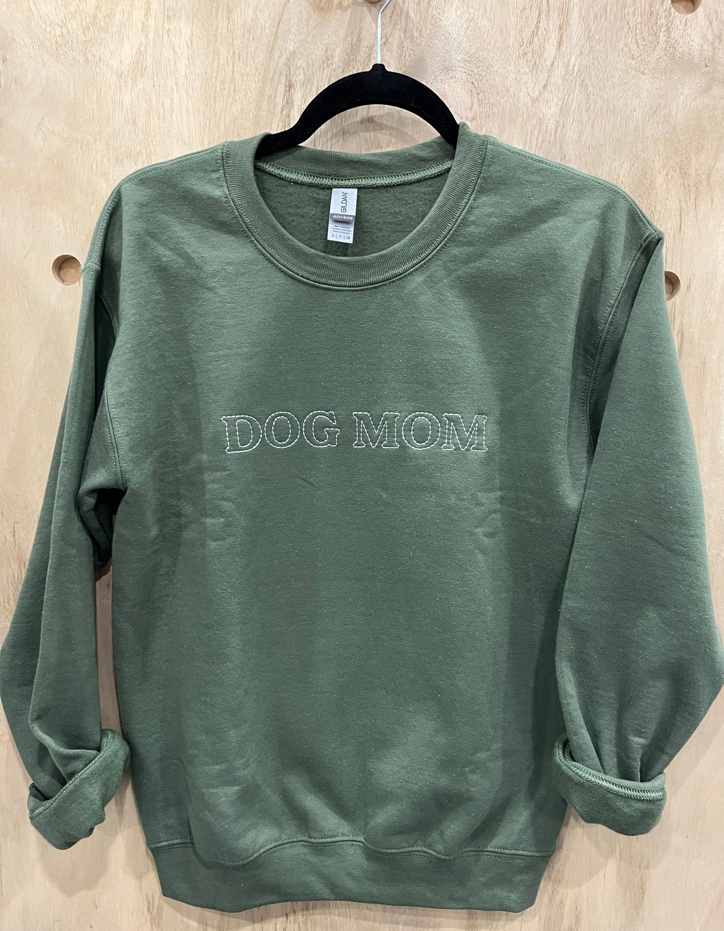 Vintage Block Pet Parent Embroidered Sweatshirt