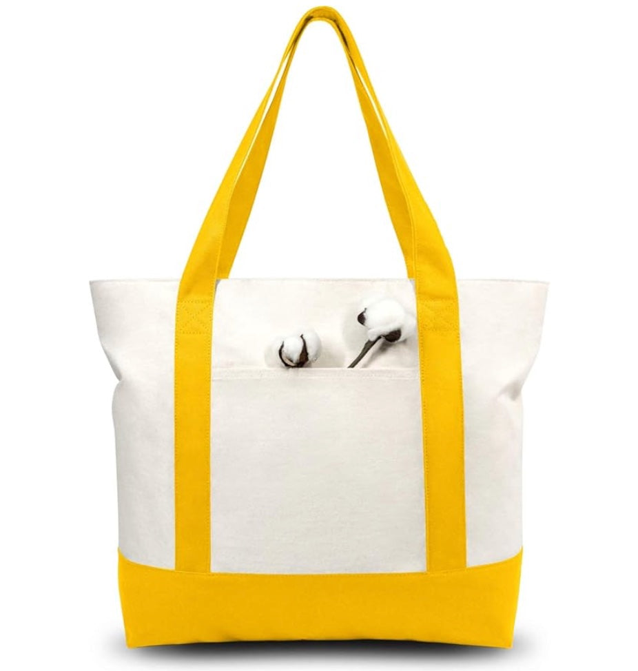 Custom Embroidered Pet Portrait Tote