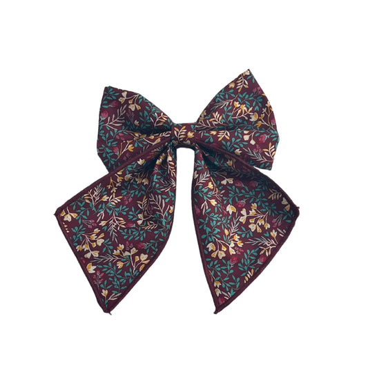 Autumn Wildflower Sailor Bow