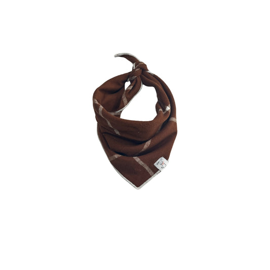 Chestnut Flannel Bandana
