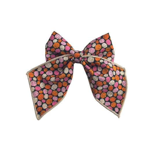 Pumpkin Patch Sailor Bow