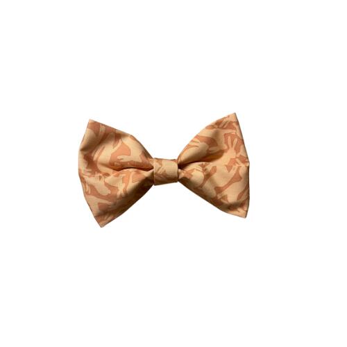 Bunny Hop Coral Bow Tie