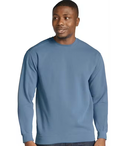 Custom Embroidered Pet Portrait Sweatshirt — Outline, Premium