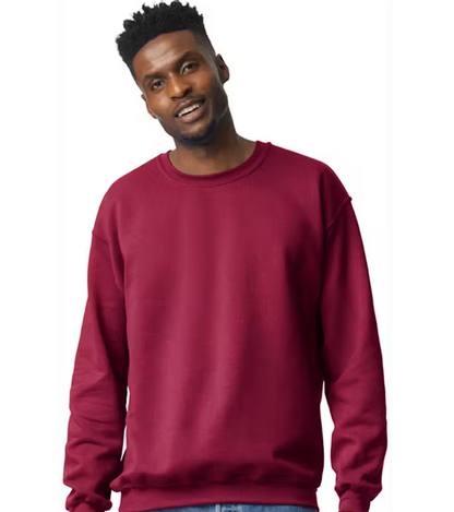 Custom Embroidered Pet Portrait Sweatshirt — Full Color, Basic