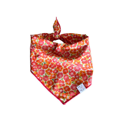 Think Pink Floral Bandana