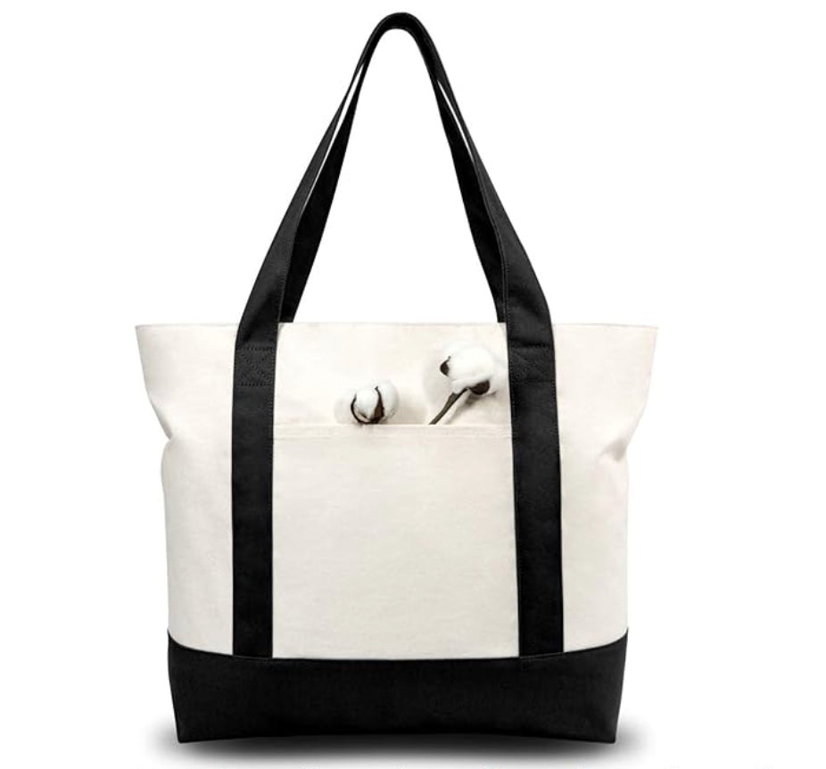 Custom Embroidered Pet Portrait Tote