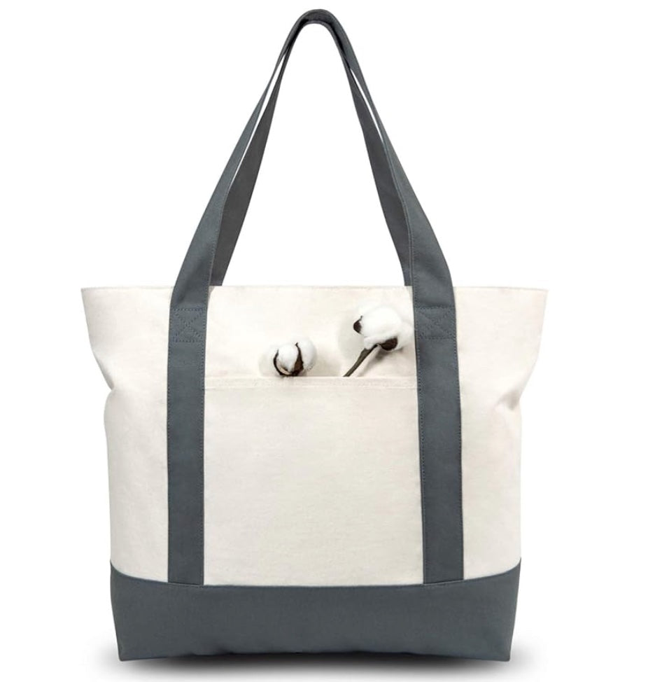 Custom Embroidered Pet Portrait Tote