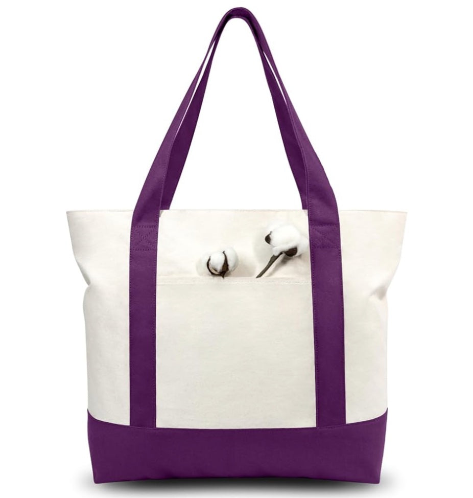 Custom Embroidered Pet Portrait Tote